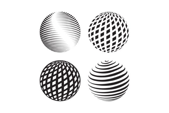 3D Shapes Black and White – A Versatile Design Asset for Creativity and Business