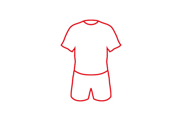 Football Jersey Red