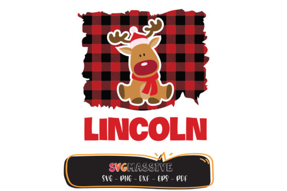 Lincoln Red Plaid Christmas Svg File: A Creative Tool for DIY Enthusiasts