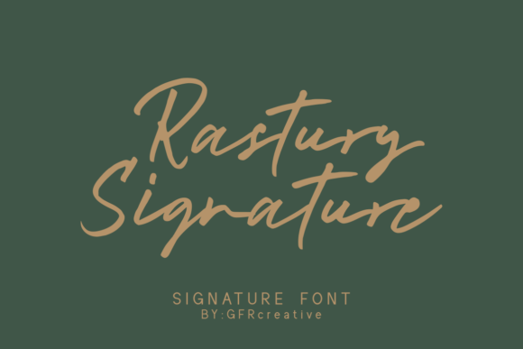 Rastury Signature: The Art of Handwritten Elegance in Modern Design