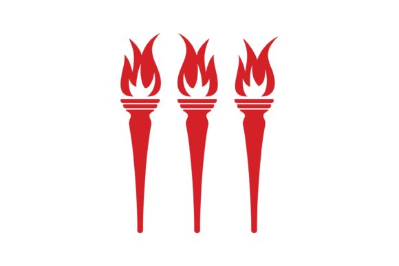 Torch Vector Icon